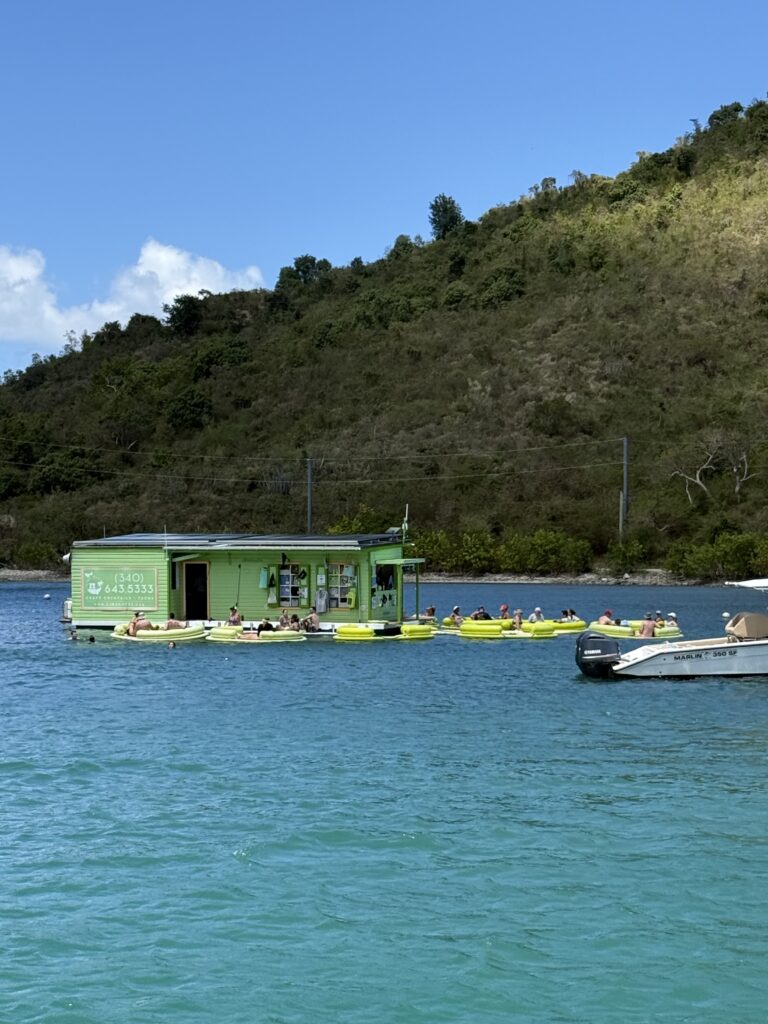 Lime Out, the floating taco bar accessible only by boat